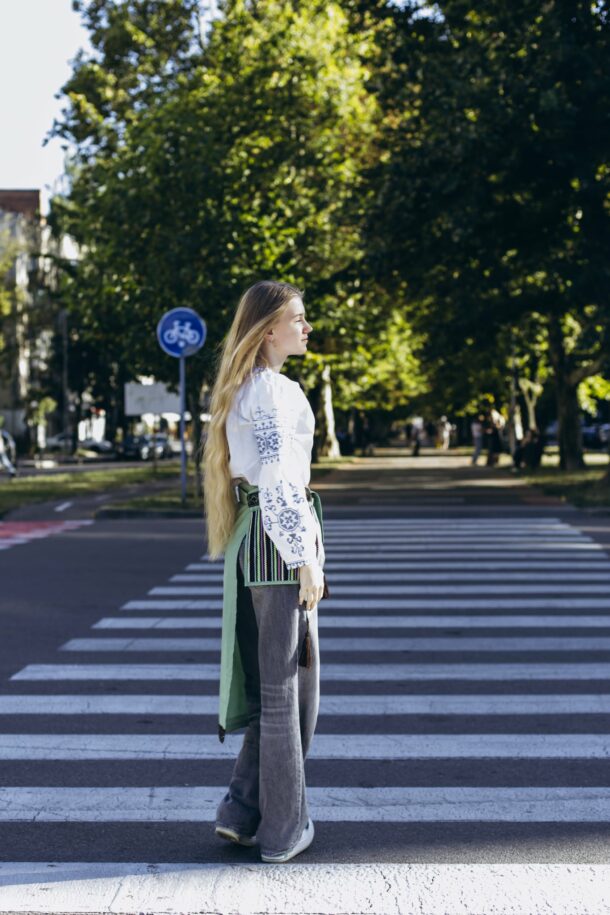 Фартух-запаска VERETA з тканою кишенею - Зображення 5